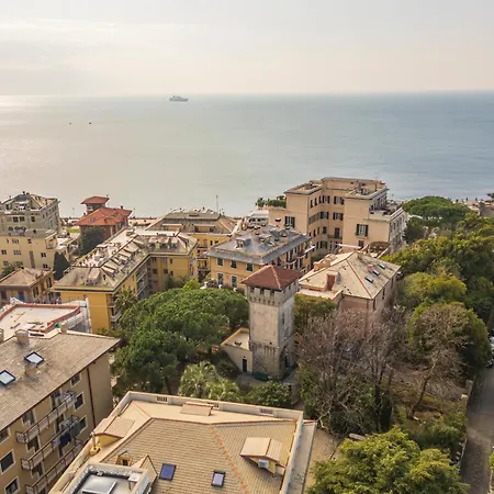 Ferienhaus Torre Dell'amore, Genova, Seaview *